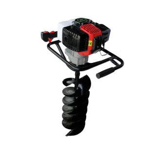 چاله کن آگرو مدل AG520 | گودال کن بنزینی موتوری دستی یک نفره