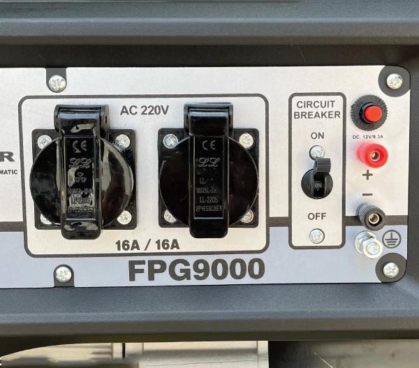 موتور برق بنزینی واکسون ۳.۸ کیلووات مدل FPG9000 - تصویر 4