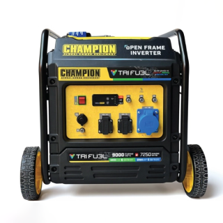 موتور برق سه گانه سوز چمپیون ۹ کیلووات مدل 501176UAE تک فاز اینورتری