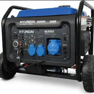 موتور برق بنزینی هیوندای 5.5 کیلووات مدل HG8055 اینورتری