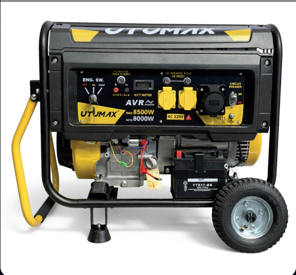 موتور برق سه گانه سوز اتومکس ۸.۵ کیلووات مدل UM853 تک فاز