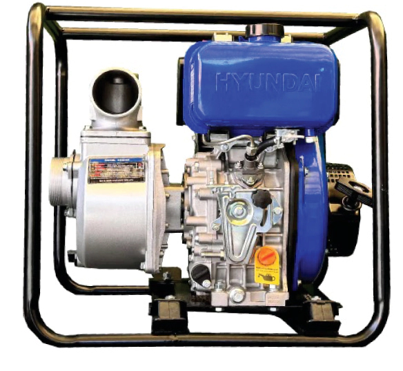 موتور پمپ دیزلی هیوندای 3 اینچ 26 متری مدل HW340DP هندلی