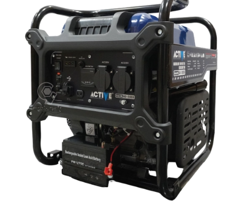 موتور برق اینورتری اکتیو 5 کیلووات مدل AC-2855 ریموت‌دار