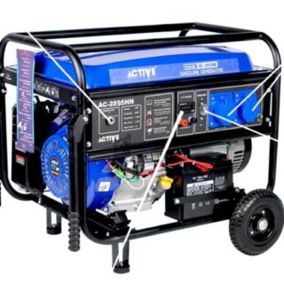 موتور برق بنزینی اکتیو 9.5 کیلووات مدل AC-2895HN استارتی