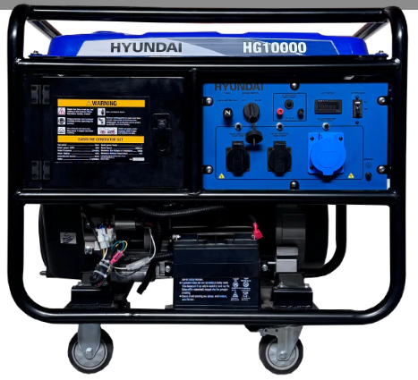 موتور برق بنزینی هیوندای ۱۰ کیلووات مدل HG10000 تک فاز