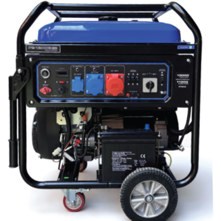 موتور برق بنزینی زونگشن ۱۱ کیلووات مدل PB12003EB ریموت‌دار تک فاز و سه فاز