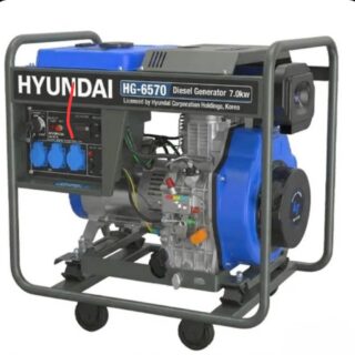 موتور برق دیزلی هیوندای ۷ کیلووات مدل HG-6570