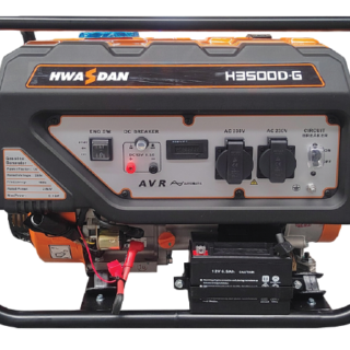 موتور برق بنزینی هواسدان 3 کیلووات مدل H3500D-G تک فاز