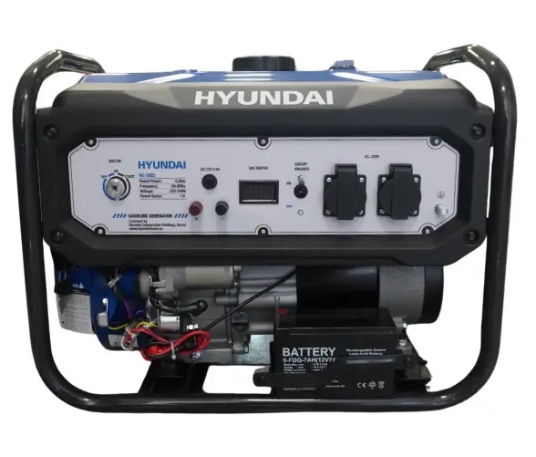 موتور برق بنزینی هیوندای 3.5 کیلووات مدل HG3055